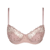 Jane Half Padded Lace Balcony Bra - Bois de Rose