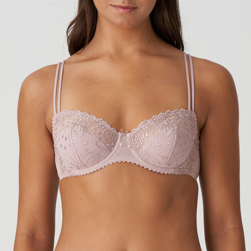 Jane Half Padded Lace Balcony Bra - Bois de Rose