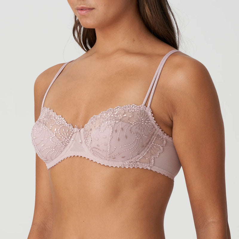 Jane Half Padded Lace Balcony Bra - Bois de Rose