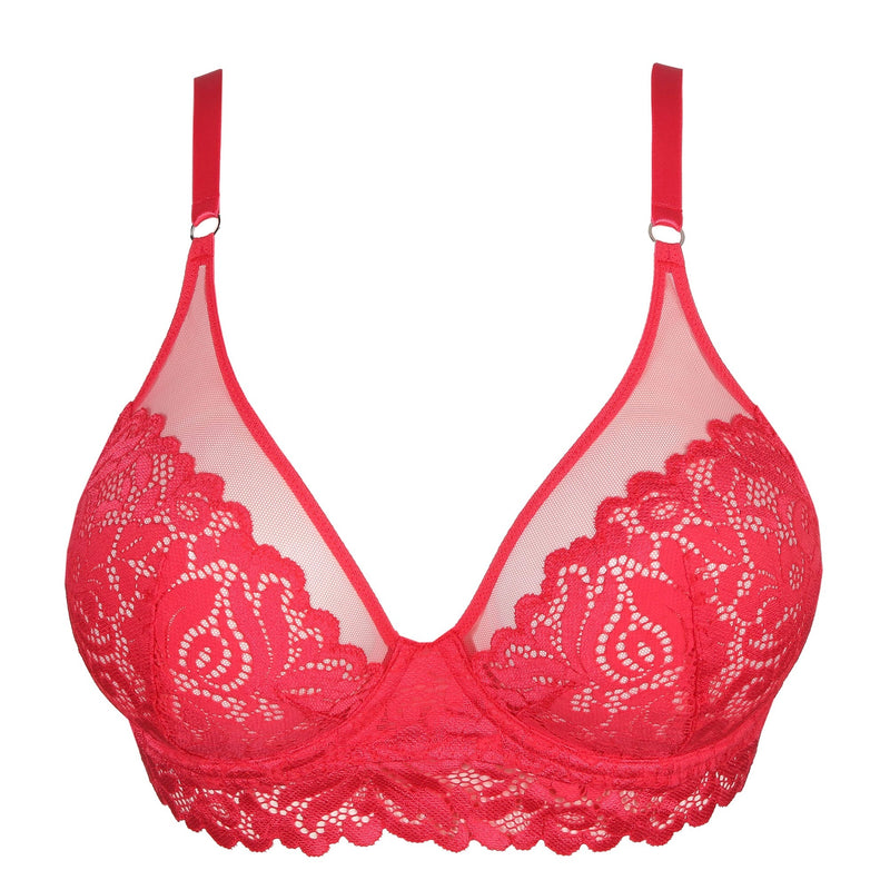 Elis Longline Bra - Spicy Berry