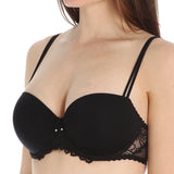 Jane Balcony Bra - Black