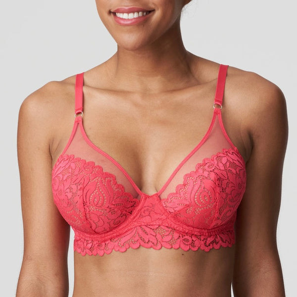 Elis Longline Bra - Spicy Berry