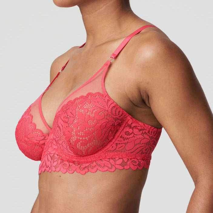 Elis Longline Bra - Spicy Berry