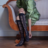 Greta Tartan Knee High Socks